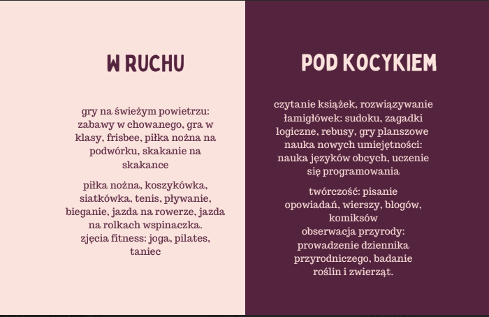 Model aktywnego spędzania czasu