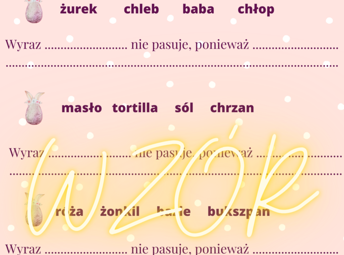 Wielkanoc. Wielkanocne stacje zadaniowe