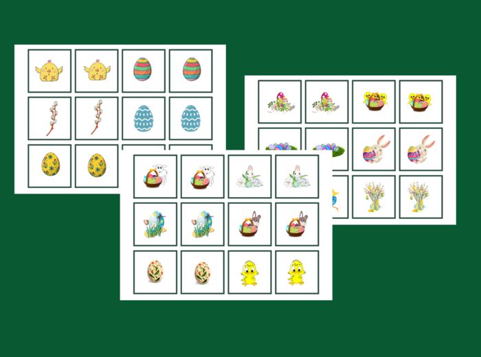 WIELKANOC – memory – 36 szt. - wersja 2