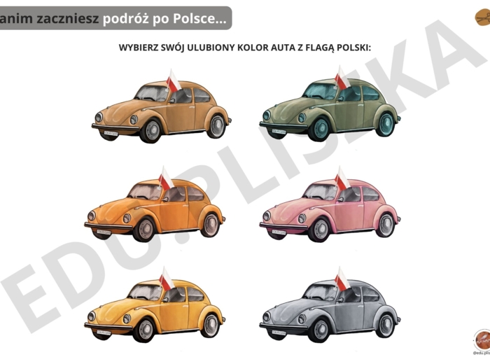 Podróż po Polsce: głoski szumiące - paczka logopedyczna