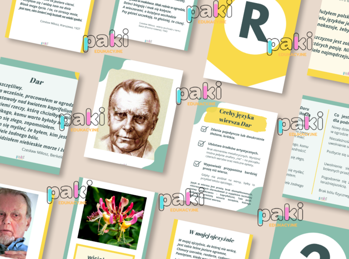 Czesław Miłosz - gazetka