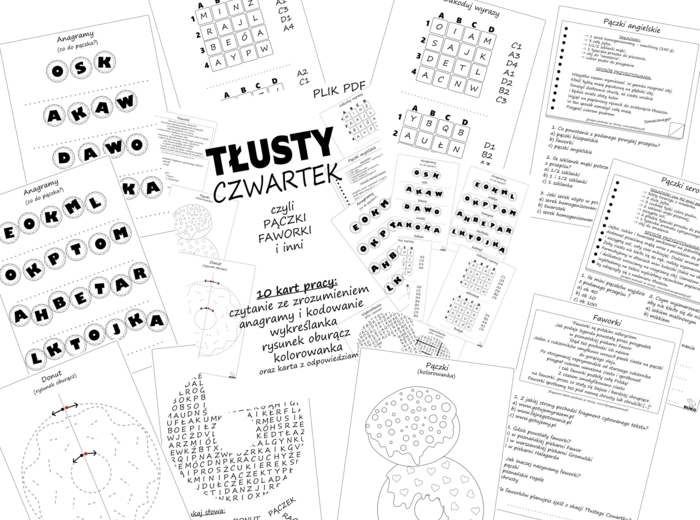 PROMOCJA Tłusty czwartek - zestaw