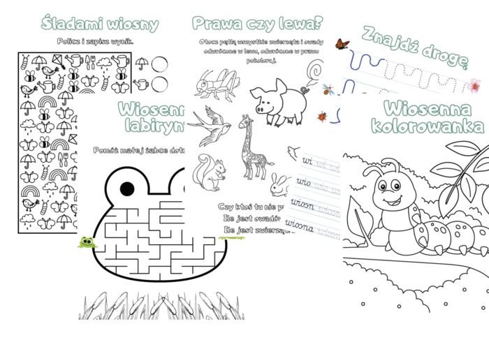 Wiosna - materiał edukacyjny 2.