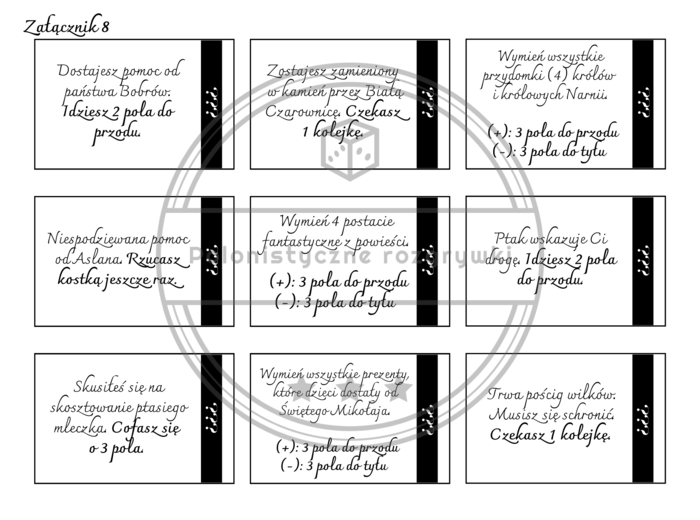 Opowieści z Narnii. Gra planszowa. W krainie Narnii