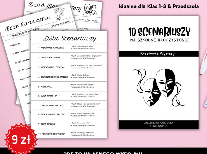 Scenariusze na Szkolne Uroczystości: Kreatywne Występy dla Uczniów Klas 1-3 oraz Przedszkolaków