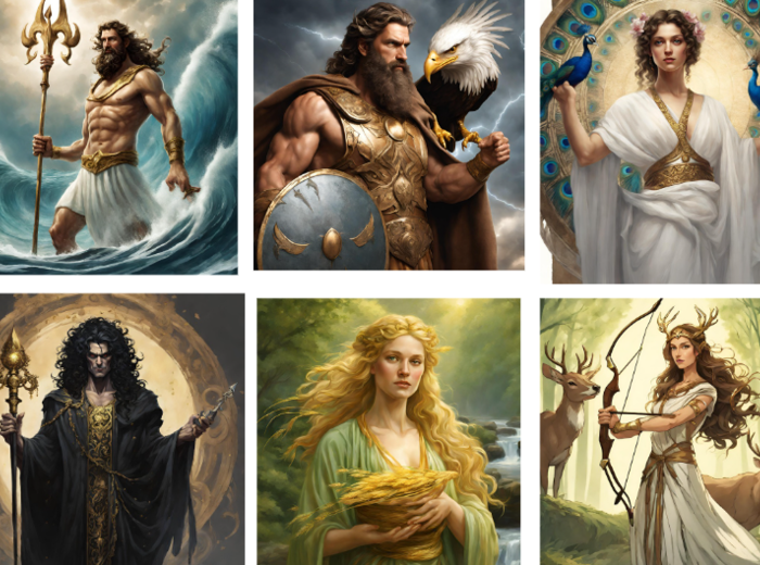 Bogowie olimpijscy, herosi greccy - mitologia grecka. legendy polskie