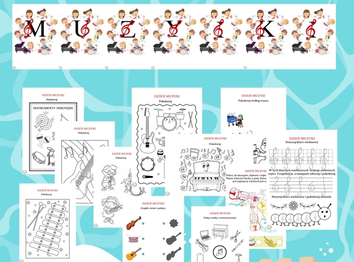 PAKIET MATERIAŁÓW NA CZERWIEC WEDŁUG KALENDARZA ŚWIĄT I DNI NIETYPOWYCH