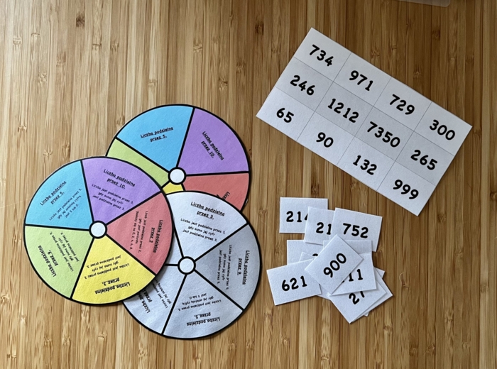 Cechy podzielności liczb - gra