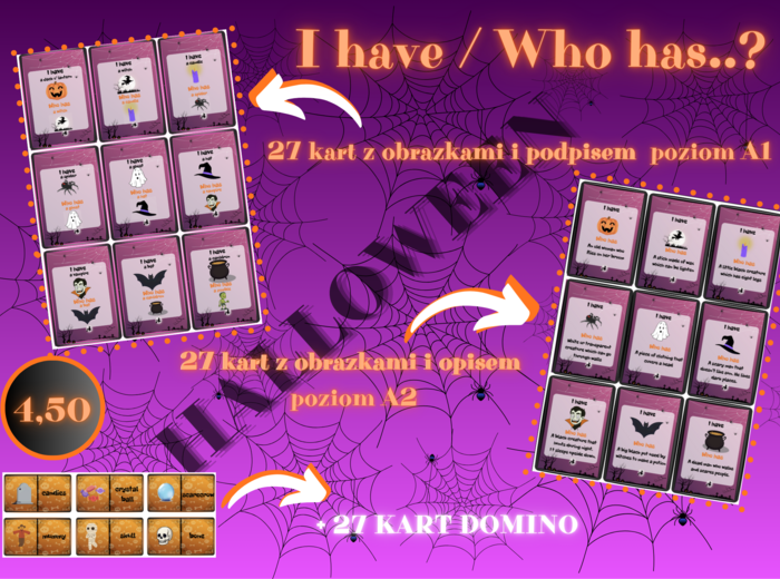 I have / Who has..? Halloween edition