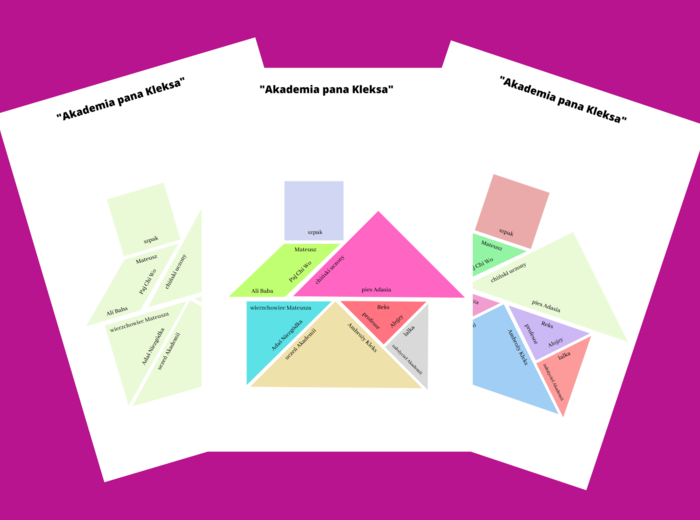 "AKADEMIA PANA KLEKSA" - tangram