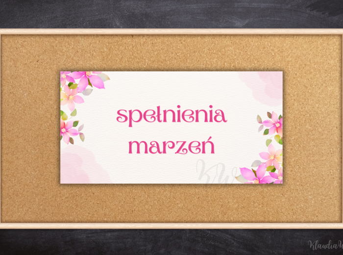 Gazetka na Dzień Kobiet z życzeniami