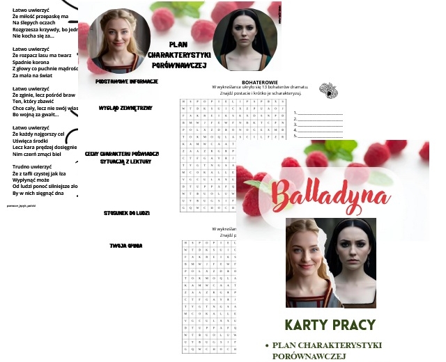 BALLADYNA - karty pracy