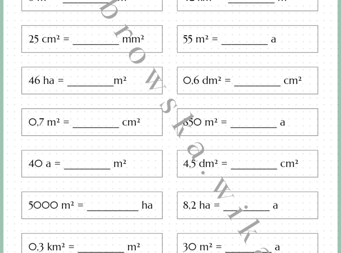Zależności między jednostkami pola