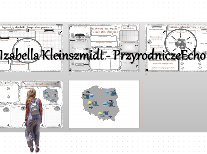 Zestaw kart pracy do działu „Pogoda i pory roku”. Karty pracy wykonane w power point – można edytować. Przyroda 4, na podstawie wydawnictwa MAC