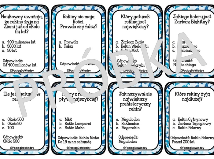 Lato Gra planszowa - Uwaga rekin!