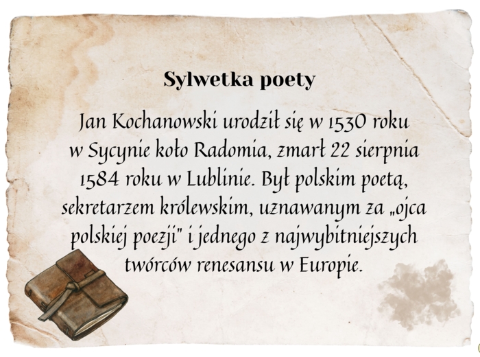 NARODOWE CZYTANIE - JAN KOCHANOWSKI