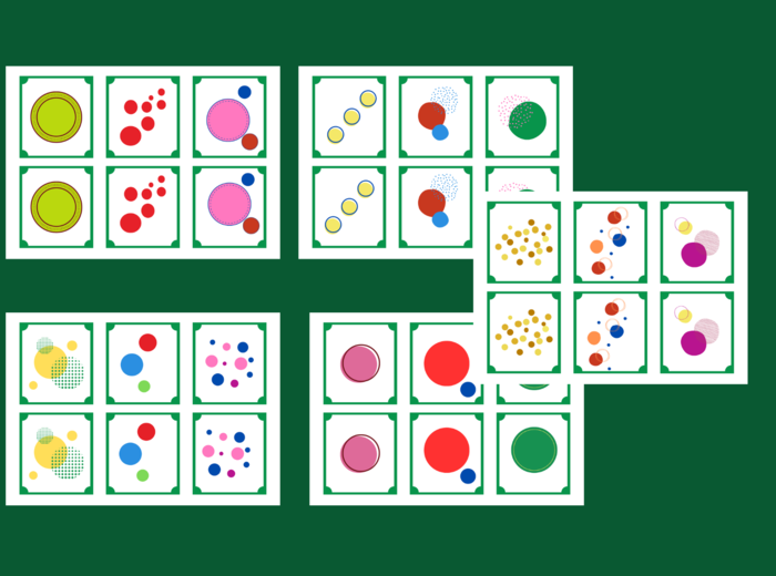 DZIEŃ KROPKI – memory – 30 szt. - wersja 1