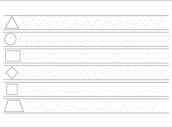 Karty Pracy – Kształty | Edukacja Przedszkolna | Do Druku