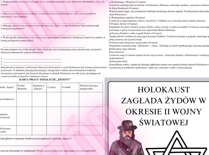 Materiały Edukacyjne o Holokauście / 34 STRONY