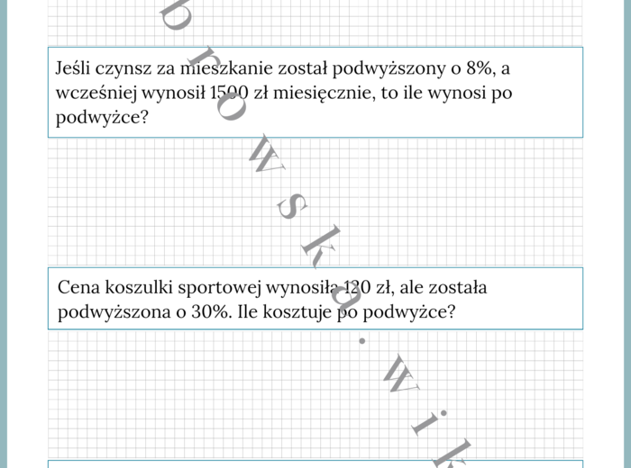 Podwyżki i obniżki w życiu codziennym