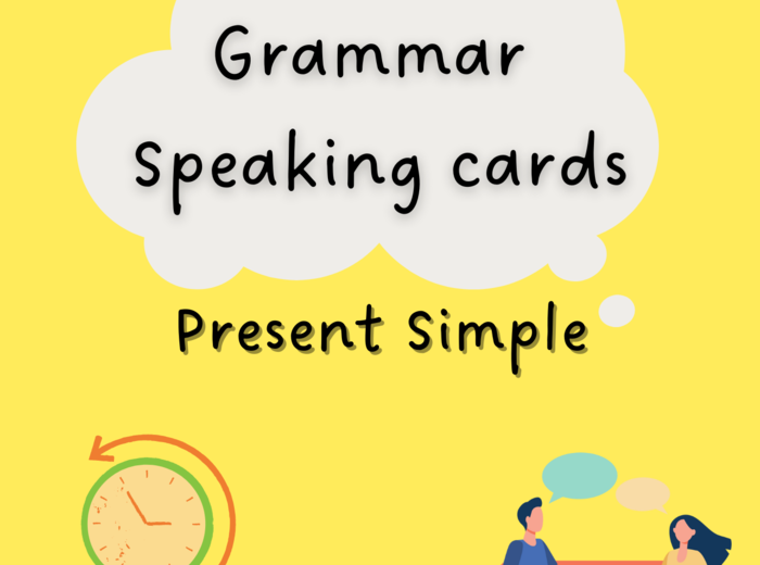 Present Simple/ Karty do mówienia/ Mówienie/ Speaking/ Konwersacje/ Klasy 4-8/ Klasy 4-6/ Klasy 6-8/ SP/ Warm-up/ Rozgrzewka/ Speaking cards/ Gramatyka/ Grammar/ Speaking cards grammar/ E8