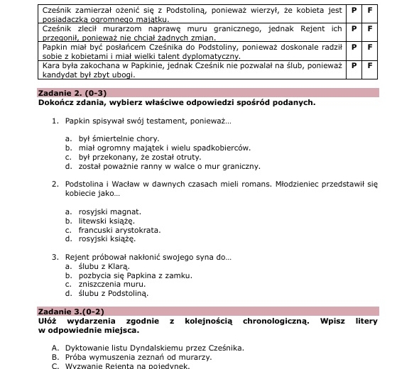 Zestaw lekturowy "Zemsta"