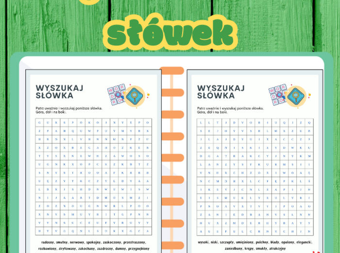 Wyszukiwanie Słówek – Edukacyjna Zabawa w Słowa!