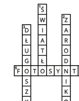Krzyżówka- mchy, porosty i paprocie
