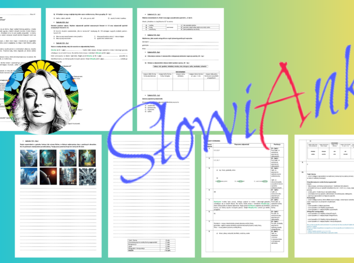 Sprawdzian z rozdz. I pt. „Fantazja” do podręcznika wydawnictwa WSiP „Zamieńmy słowo” dla klasy 6