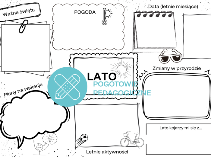 Zestaw- notatki graficzne. Nowy rok szkolny!