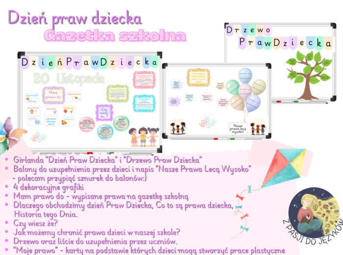 Dzień Praw Dziecka - 20 Listopada- Gazetka szkolna