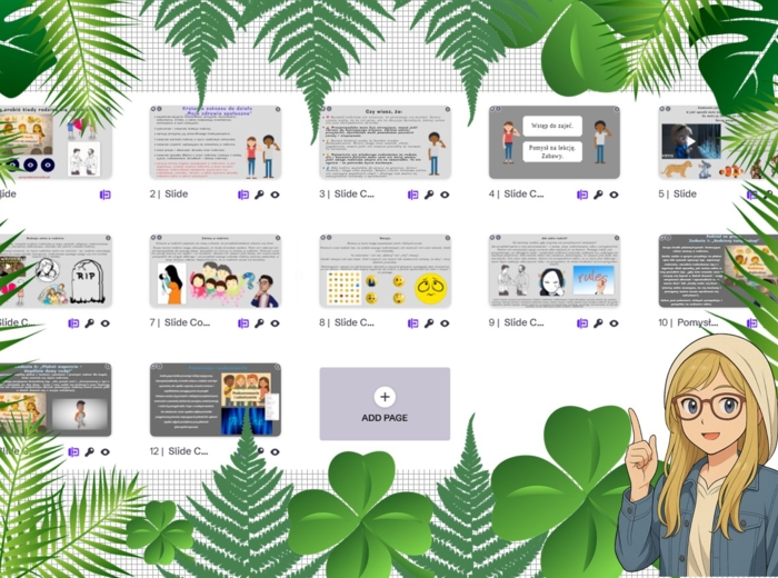 Prezentacja multimedialna w genial.ly „Co zrobić kiedy rodzina się zmienia?" Edukacja zdrowotna. Klasa 5. Dział „Moje zdrowie społeczne".