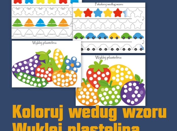 Karty Pracy Kolory – Materiały do Druku dla Przedszkola