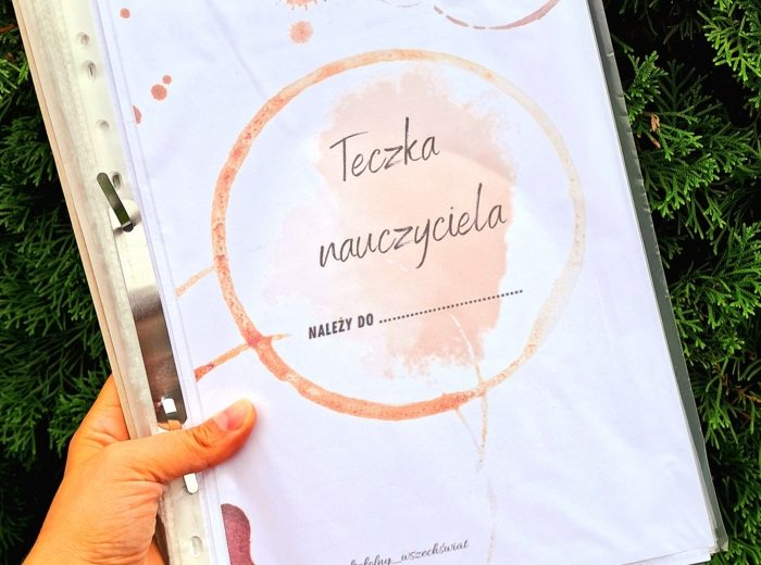 Teczka nauczyciela