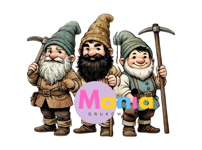 Dzień Postaci z Bajek -girlanda z napisem i ilustracje z postaciami z bajek