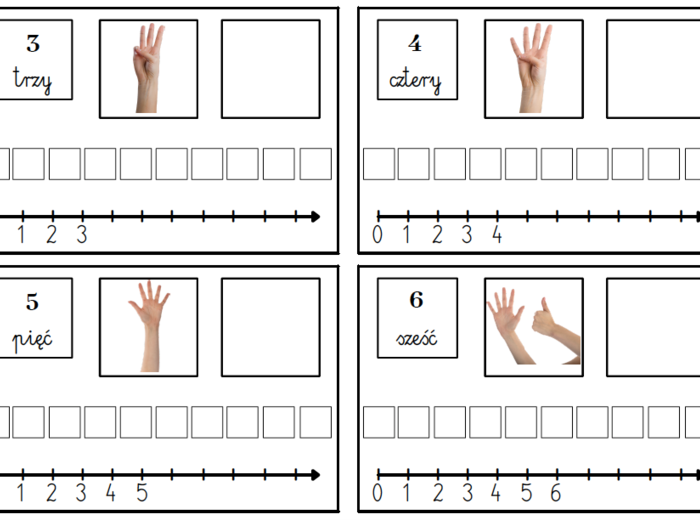Pakiet - Alfabet + cyfry (plansze + zadania dla dzieci)