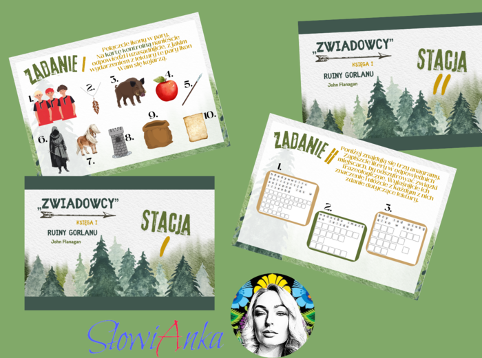 „Zwiadowcy. Ruiny Gorlanu” - STACJE ZADANIOWE