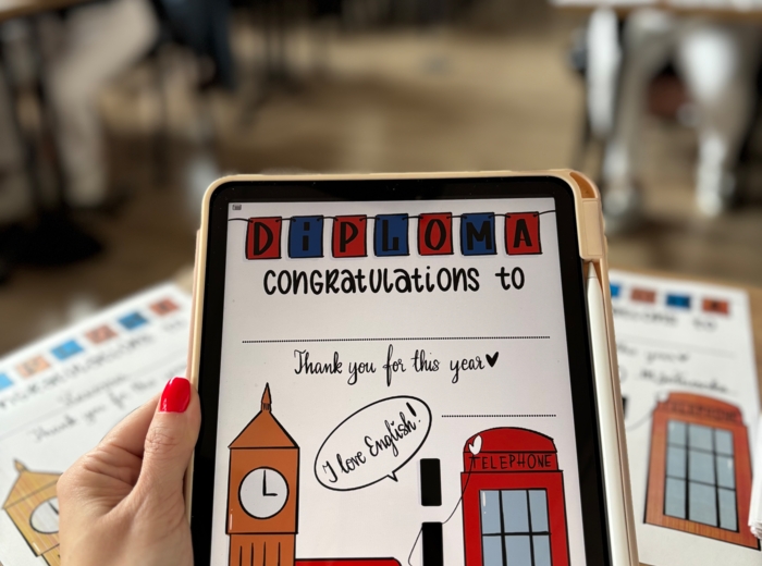 Diploma - Dyplom Językowych Osiągnięć 🇬🇧👏🏻💫