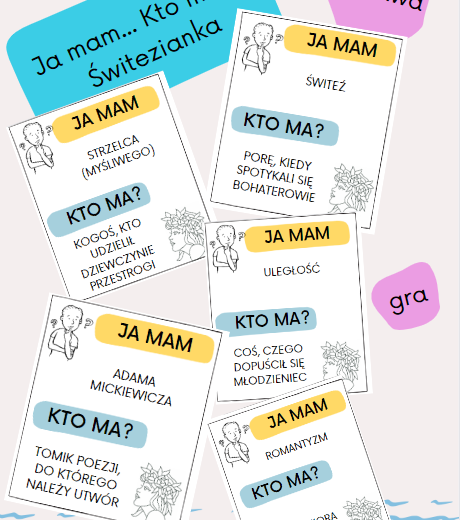 Ja mam, kto ma? Zestaw lekturowy dla klas VII-VIII