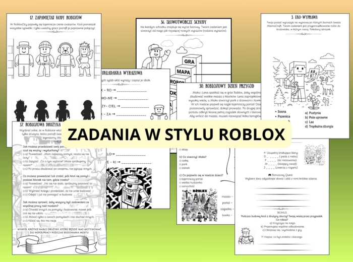 Zadania ROBLOX 1-4