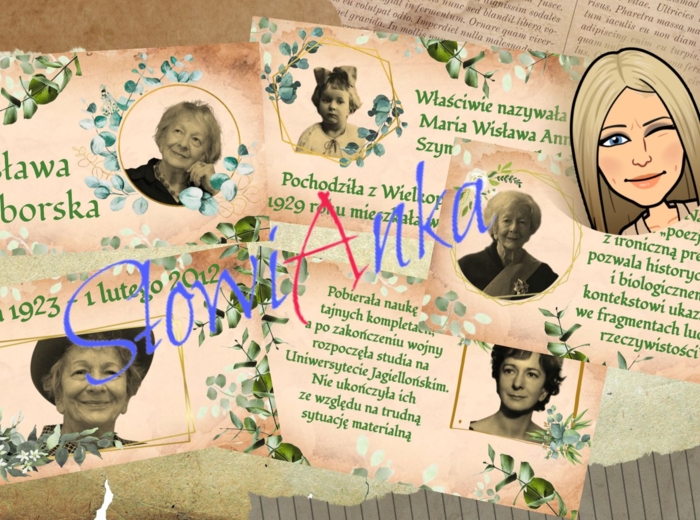 Wisława Szymborska - GAZETKA ŻYCIE I TWÓRCZOŚĆ