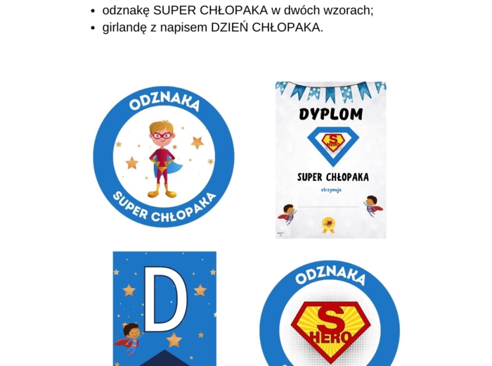 Dzień Chłopaka - zestaw