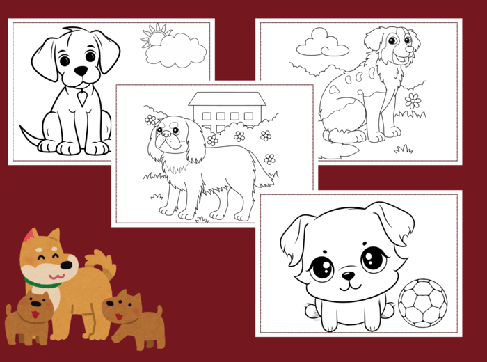 DZIEŃ KUNDELKA – kolorowanka - 20 wersji – biblioteka – świetlica - karta pracy