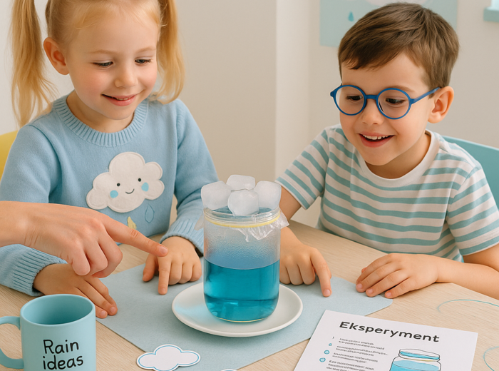 Scenariusz zajęć "Burza pomysłów — deszcz"