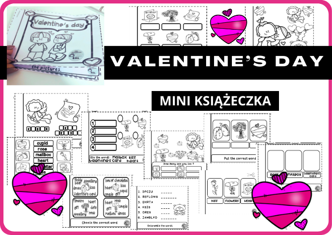 VALENTINE'S DAY - MINI WORKBOOK