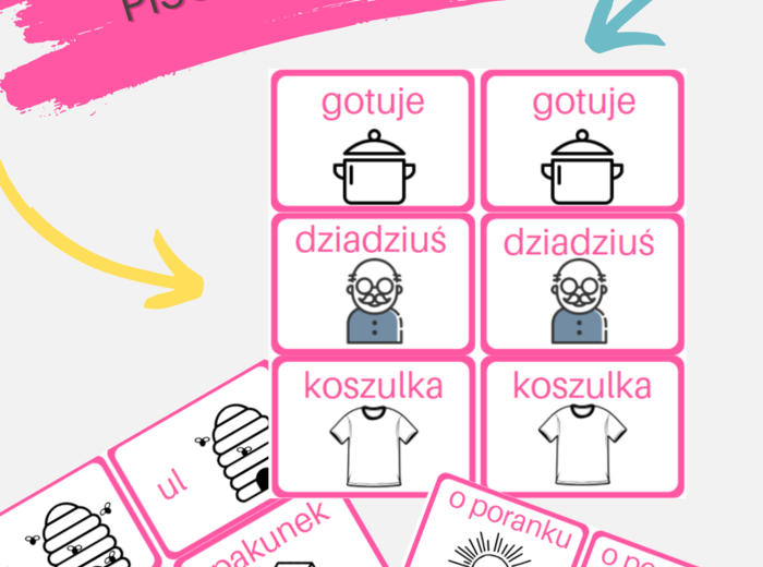 Memory ortograficzne - zestaw