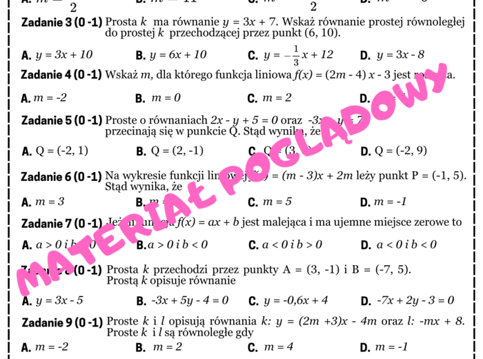 PAKIET - CAŁOŚĆ. Mini matura. Matematyka - zbiór zadań maturalnych