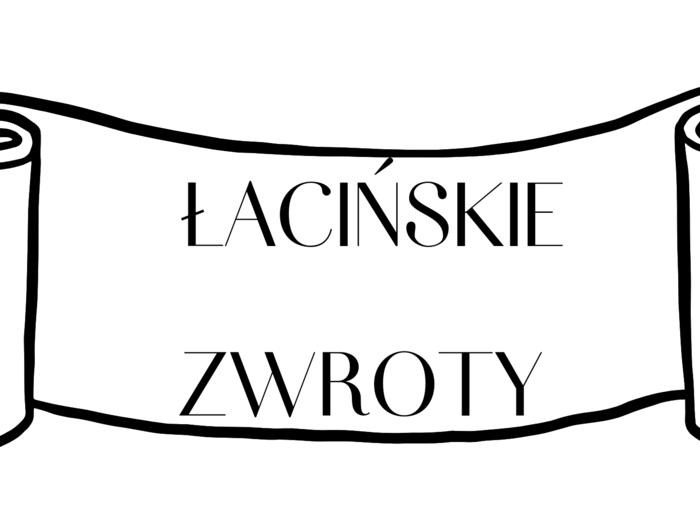 Gazetka ,,Łacińskie zwroty"