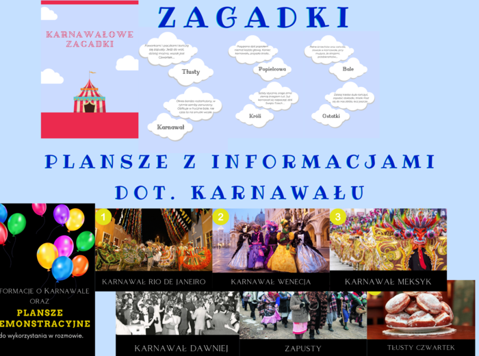 Pakiet KARNAWAŁ/ BAL KARNAWALOWY