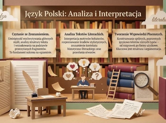 Egzamin Ósmoklasisty - przewodnik dla ucznia (gazetka/prezentacja)